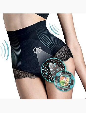 Braga moldeadora de encaje efecto vientre plano