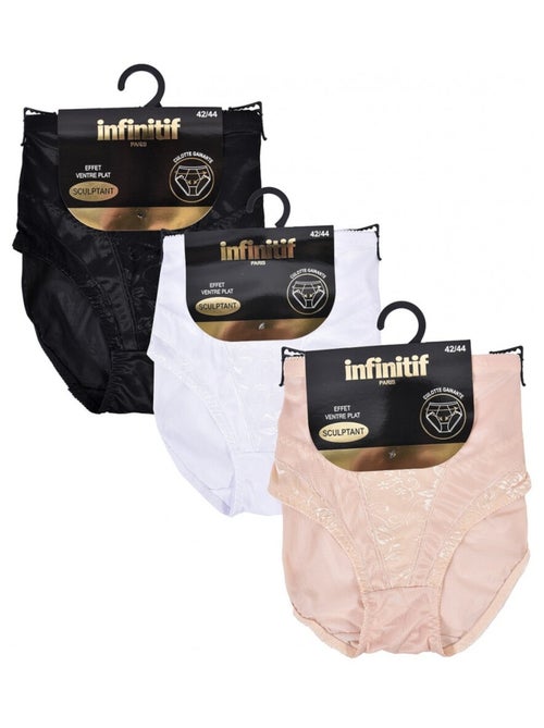 Braga Mujer INFINITIF - Pack de 3 - Kiabi