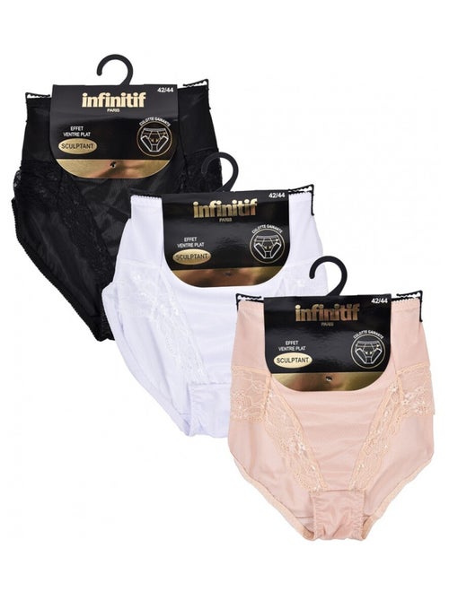 Braga Mujer INFINITIF - Pack de 3 - Kiabi