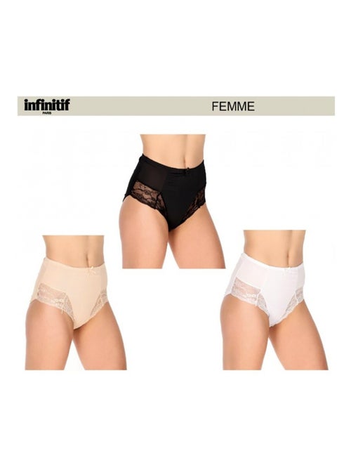 Braga Mujer INFINITIF - Pack de 3 - Kiabi