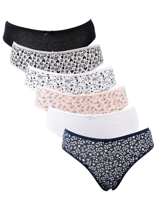 Braga Mujer INFINITIF - Pack de 6 - Kiabi