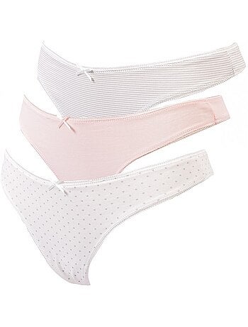 Braga Mujer TRESS - Pack de 3