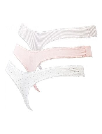 Braga Mujer TRESS - Pack de 3