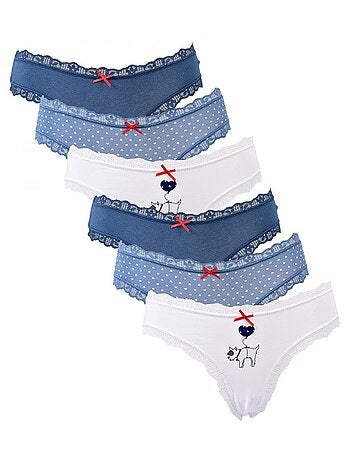 Braga Mujer TRESS - Pack de 6