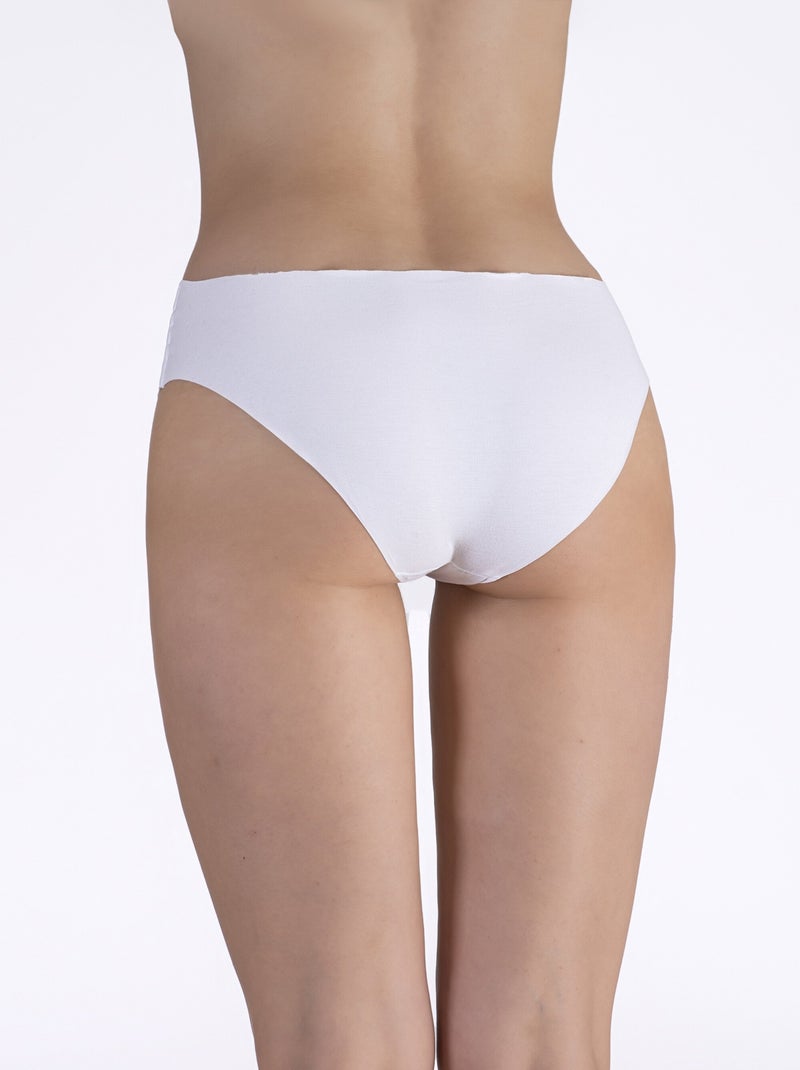 Bragas invisibles sin costuras - AFIBEL Blanco - Kiabi