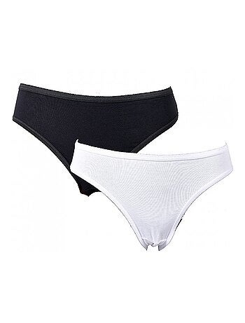 Bragas Mujer Confort Sujeción en Algodón Calidad Superior - Pack de 2