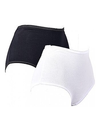 Bragas Mujer Confort Sujeción en Algodón Calidad Superior - Pack de 2