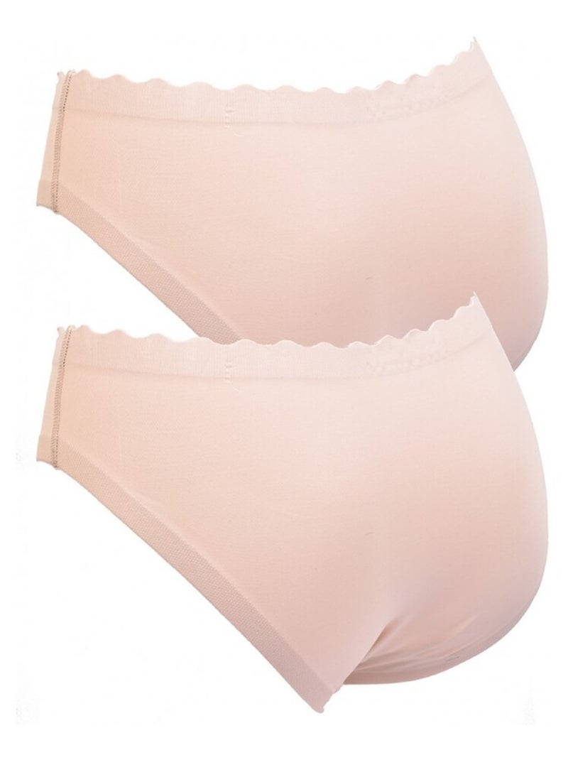 Bragas Mujer DIM Confort Calidad superior - Pack de 2 Beige - Kiabi