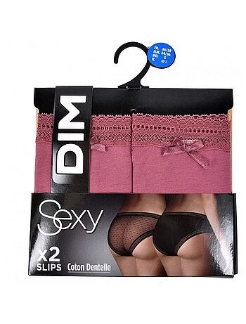 Bragas Mujer DIM Confort Calidad superior - Pack de 2