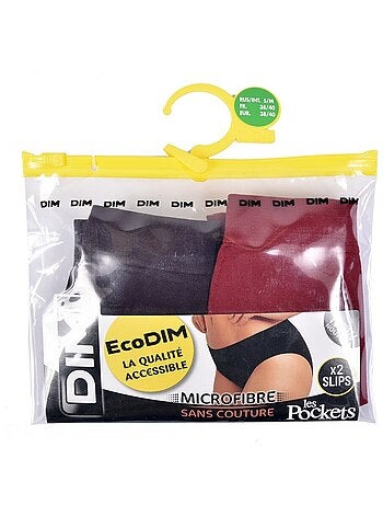 Bragas Mujer DIM Confort Calidad superior - Pack de 2