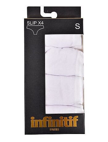 Bragas Mujer INFINITIF - Pack de 4