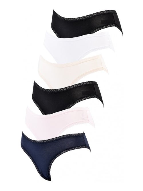 Bragas Mujer INFINITIF - Pack de 6 - Kiabi