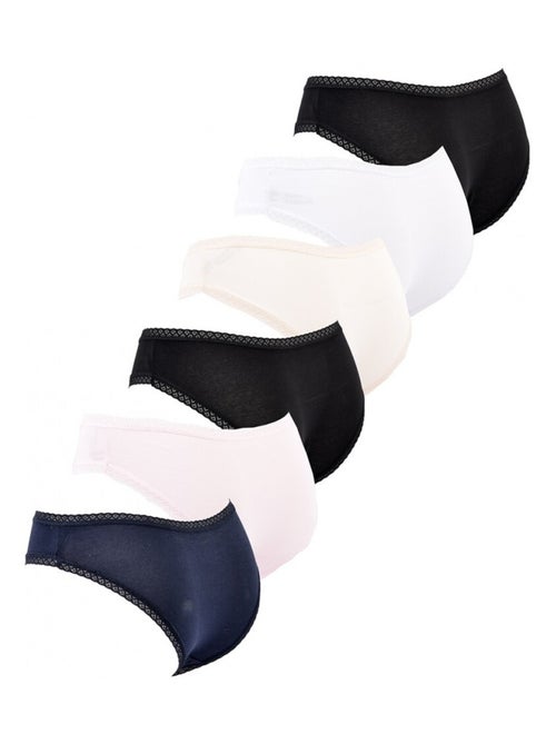 Bragas Mujer INFINITIF - Pack de 6 - Kiabi