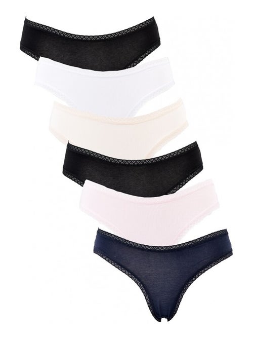 Bragas Mujer INFINITIF - Pack de 6 - Kiabi