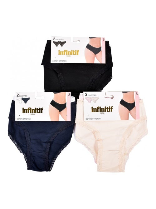 Bragas Mujer INFINITIF - Pack de 6 - Kiabi