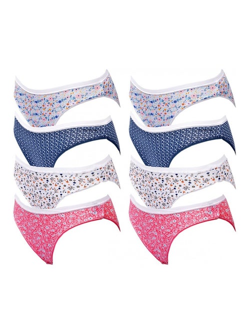 Bragas Mujer INFINITIF - Pack de 8 - Kiabi