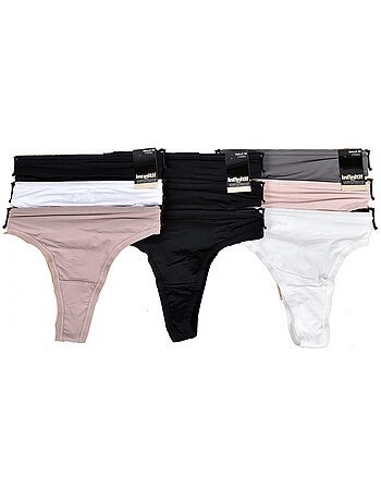 Bragas Mujer INFINITIF Confort Calidad superior - Pack asortido