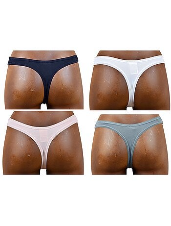 Bragas Mujer INFINITIF Confort Calidad superior - Pack asortido