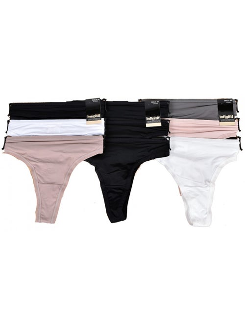 Bragas Mujer INFINITIF Confort Calidad superior - Pack asortido - Kiabi Bragas Mujer INFINITIF Confort Calidad superior - Pack asortido - Kiabi