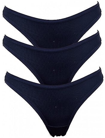 Bragas Mujer INFINITIF Confort Calidad Superior - Pack de Negros