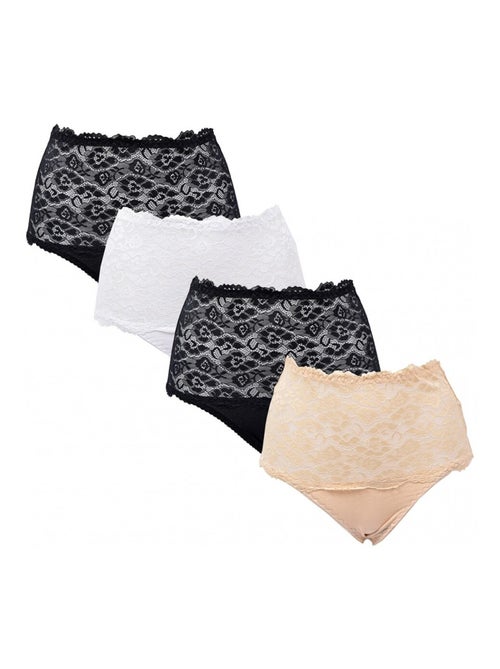 Bragas Mujer KINDY - Pack de 4 - Kiabi