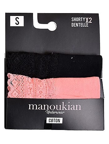Bragas Mujer MANOUKIAN Pack de 2