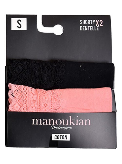 Bragas Mujer MANOUKIAN Underwear - Pack de 2 - Kiabi
