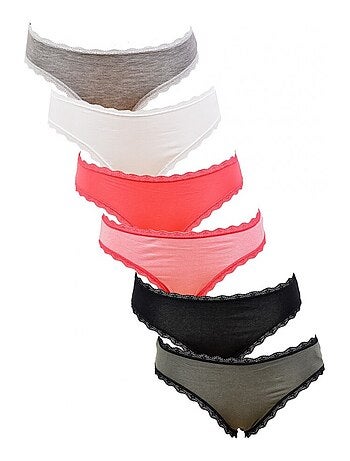 Bragas Mujer MANOUKIAN Underwear - Pack de 6