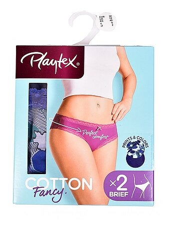 Bragas Mujer PLAYTEX - Pack de 2