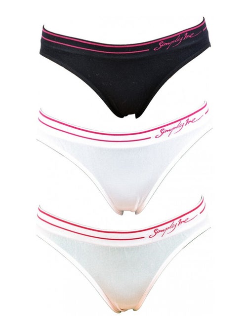 Bragas Mujer SIMPLY ME - Pack de 3 - Kiabi