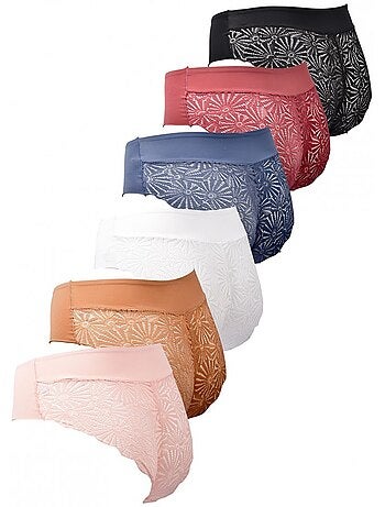 Bragas Mujer Ultra Confort Corte Láser - Pack de