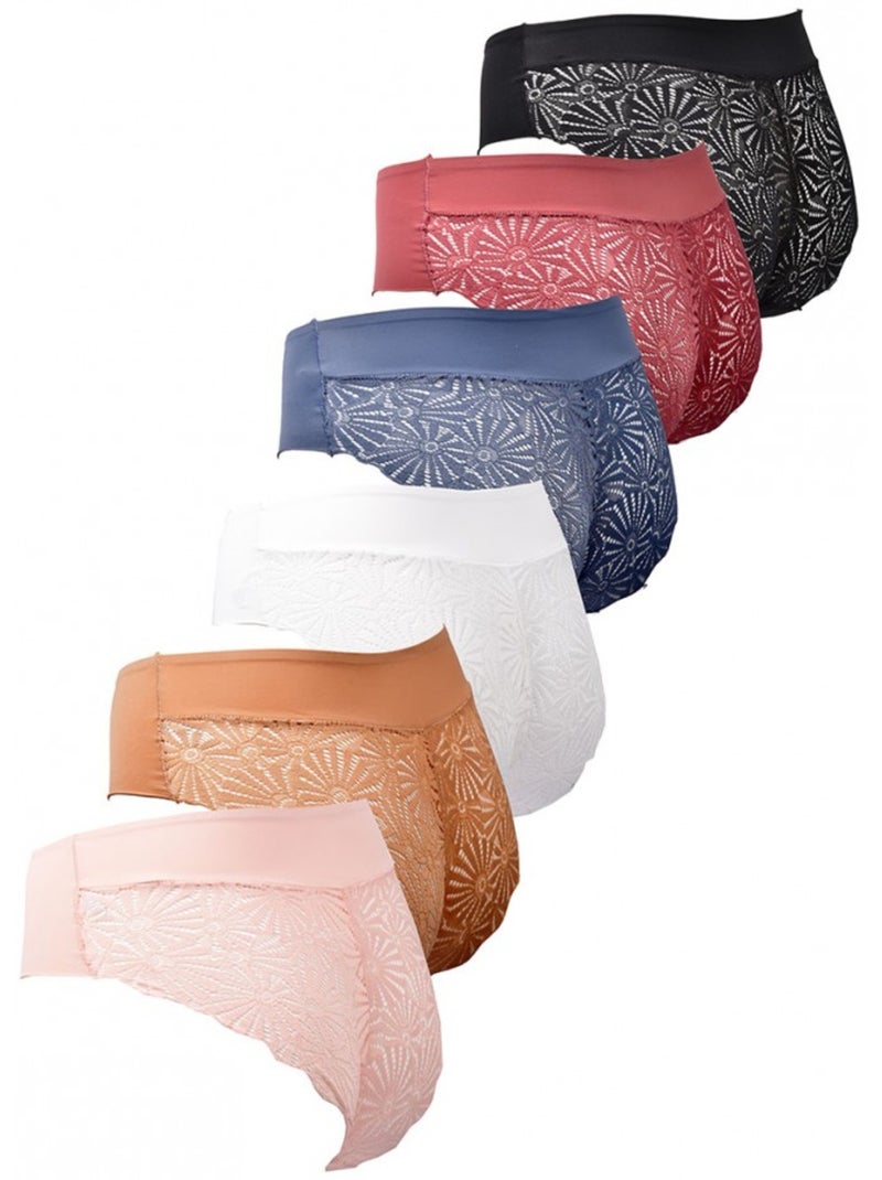 Bragas Mujer Ultra Confort Corte Láser - Pack de Multicolor - Kiabi