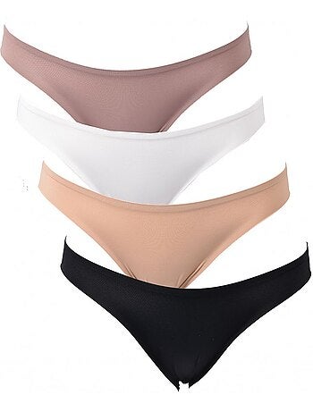 Bragas Mujer Ultra Confort Corte Láser - Pack de