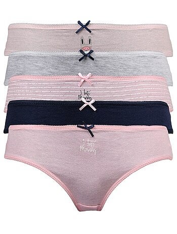 Bragas niña pack de 5