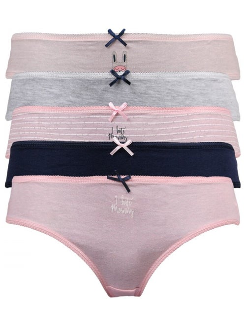 Bragas niña pack de 5 - Kiabi