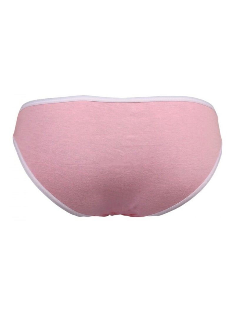 Bragas niña pack de 6 Gris rosa blanco - Kiabi