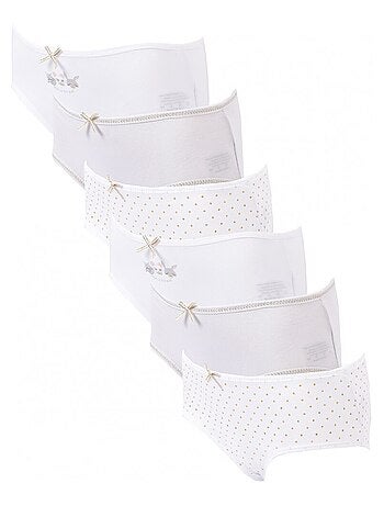 Bragas Niña TRESS - Pack de 6