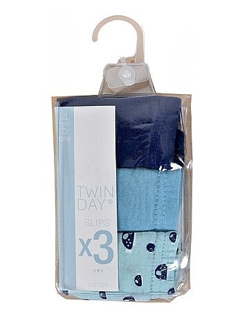 Bragas Niña TWINDAY de algodón - Pack de 3