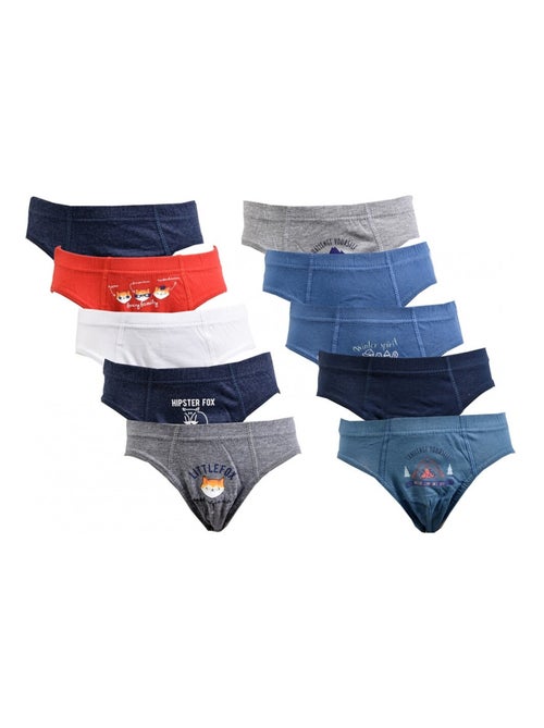 Bragas Niña TWINDAY en algodón - Pack de 10 - Kiabi