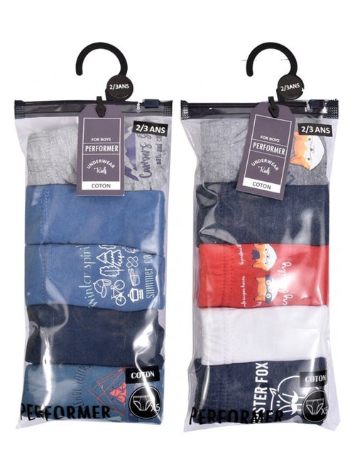 Bragas Niña TWINDAY en algodón - Pack de 10 - Kiabi