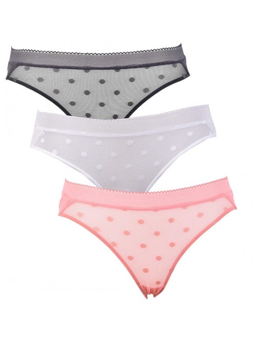 Bragas para mujer TWINDAY - Pack de 6 - Kiabi