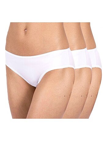 Bragas Talle Alto Microfibra Pack de 3