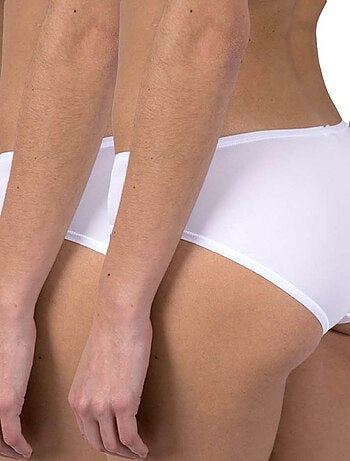 Bragas Talle Alto Microfibra Pack de 3