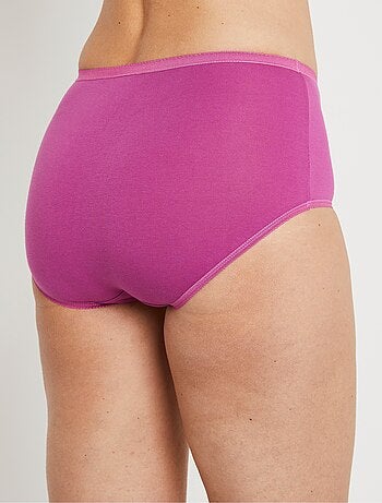 Braguita bielástica de talle alto - pack de 4 - Afibel