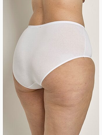 Braguita bielástica de talle alto - pack de 4 - Afibel