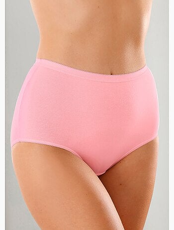 Braguita bielástica de talle alto - pack de 4 - Afibel