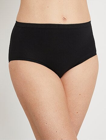 Braguita bielástica de talle alto - pack de 4 - Afibel