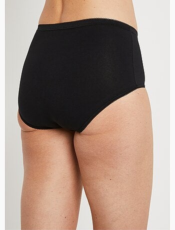 Braguita bielástica de talle alto - pack de 4 - Afibel