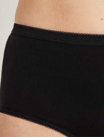 Braguita bielástica de talle alto - pack de 4 - Afibel