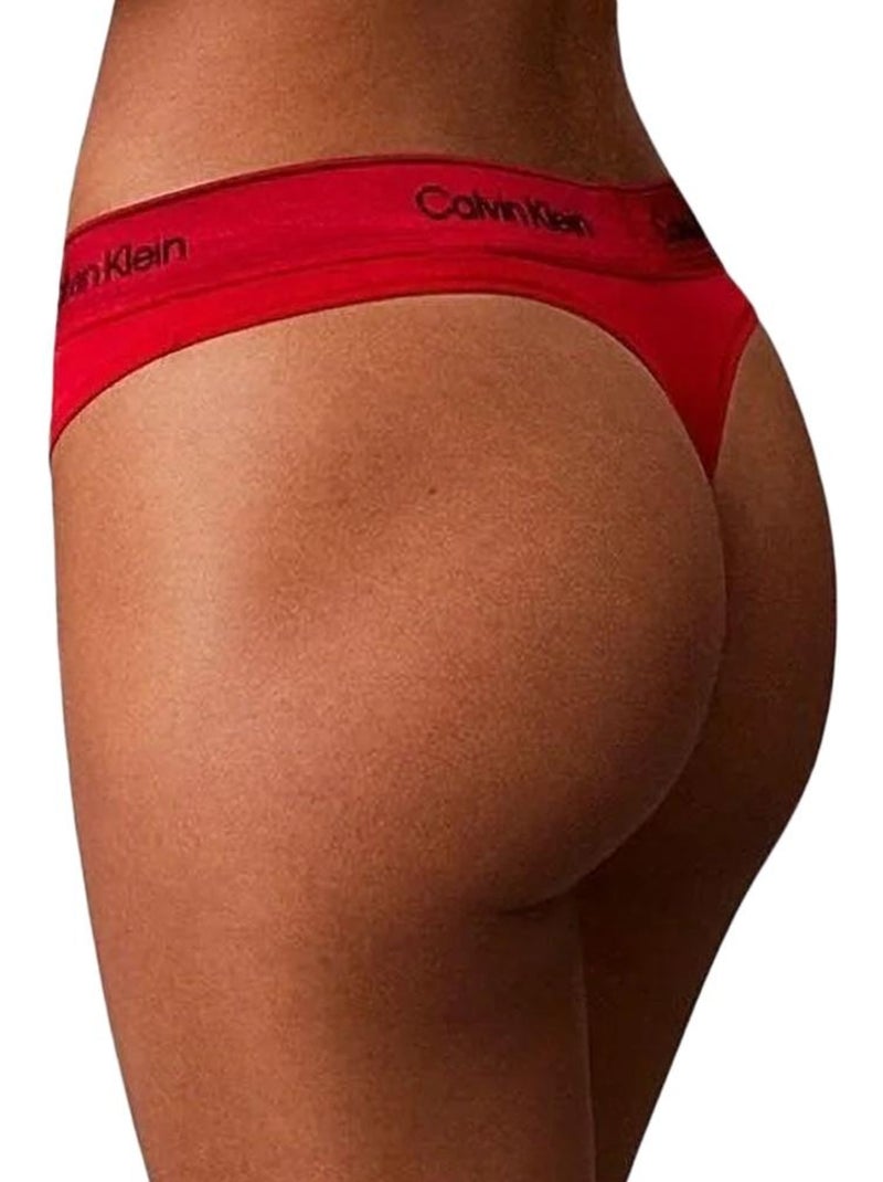 Braguita Bikini Calvin Klein Jeans para Mujer Rojo - Kiabi